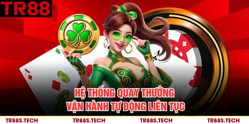 Hệ thống quay thưởng vận hành tự động liên tục